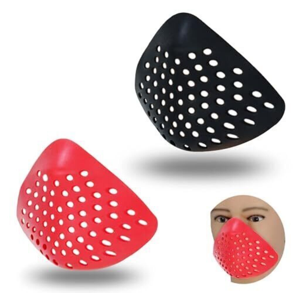 6223 2 Pack 3D Mask FaceShell Silicone Face Shaping Shell for Adults